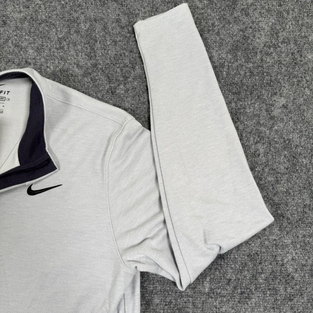 Nike Dri-FIT Pullover Medium Gray Northwestern Wildcats Lightweight L/S Men's‎